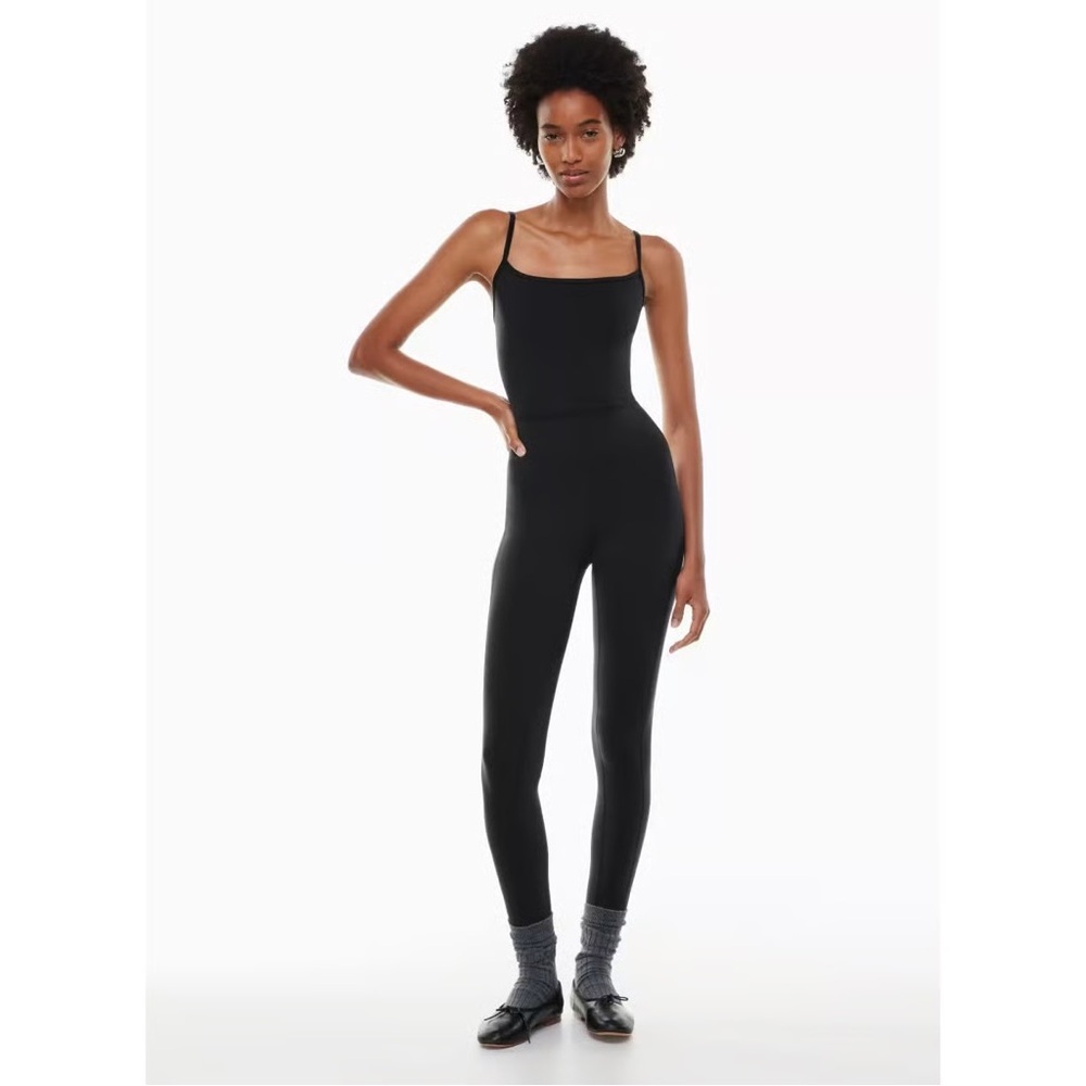 Aritzia Black Fitted Jumpsuit